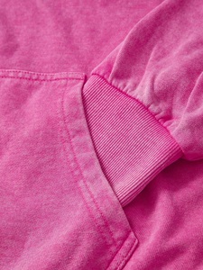 เสื้อฮู้ดดี้แบบสวมหัวสำหรับทุกเพศเสื้อมีลายปักโลโก้โอเวอร์ไซส์ขายส่ง - Product Image 3