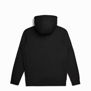 Sudadera de Felpa Suave de Dos Tonos, 100% Algodón, con Parte Superior Marrón y Parte Inferior Crema, con Capucha con Cordón y Ajuste Cómodo para Uso Casual - Product Image 1