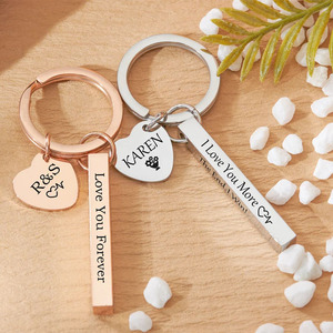 พวงกุญแจบาร์โลหะแบบกำหนดเองเหมาะสำหรับพ่อของผู้ขับขี่ใหม่ของขวัญวันครบรอบที่กำหนดเอง - Product Image 3