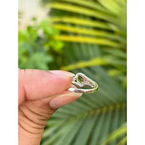 925 <b>Silver</b> Natural Morganite <b>Statement</b> <b>Ring</b> with Turquoise Gemstone Rhodium Plated Oval Cut Romantic Engagement <b>Ring</b> - Product Image 4