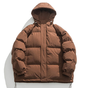 Veste matelassée d'hiver pour homme à capuche de haute qualité, vente chaude, super épaisse, respirante, imperméable, OEM - Product Image 4