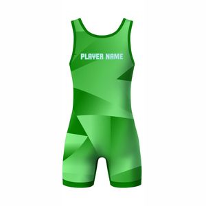 Sublimation personnalisée nouveauté Spandex Wrestling Wear hommes Wrestling Singlet équipe Wrestling Wear Suit Singlets - Product Image 6