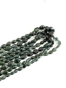 Turmalina azul indicolita natural, piedras lisas, 4 hebras, natural, para la elaboración de joyería fina, piedra preciosa - Product Image 5