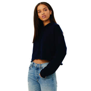 Airlume-Sudadera con capucha para mujer, de algodón peinado y anillo, 52%, forro polar, 48% - Product Image 2