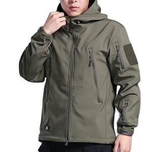 Veste Softshell pour homme, sports d'hiver, extérieur, polaire, imperméable, veste à capuche pour homme, imperméable, Softshell, fabriqué en BS 2026 - Product Image 1