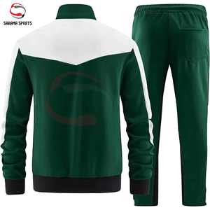 Survêtement pour homme personnalisé en microfibre, deux pièces, survêtement OEM en gros, survêtement personnalisé - Product Image 3