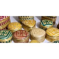 Paniers de rangement de cuisine en bambou de haute qualité pour aliments, écologiques