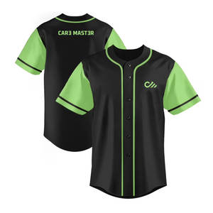 Béisbol sublimado equipo nombre Número y logotipo mejor calidad personalizado béisbol Jersey uniforme de béisbol - Product Image 5