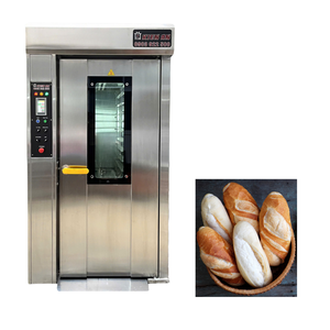 Altuntop 16-Trays Rotary Oven Kien Manufacturer's 28Kw/H Capacity Durable PE Wooden <b>Pallet</b> <b>Trolley</b> for Bakery for Restaurant Use - Product Image 1