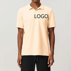 Polo clásico de manga corta para hombre, hecho al por mayor, transpirable, cómodo, tejido para deportes, ropa informal - Product Image 1