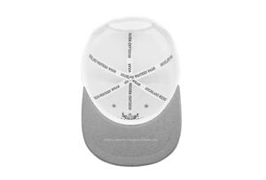 Chapeaux de camionneur en maille gris/blanc personnalisés de haute qualité Casquette de sport à profil moyen 100% coton à la mode pour une utilisation en extérieur Propre - Product Image 6