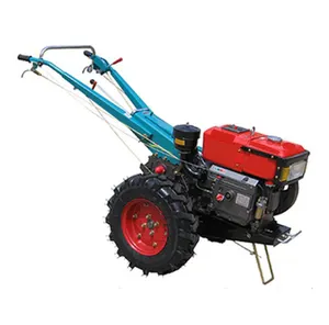 walking tractor 12hp 15hp 18hp 20hp 2 wheel drive mini farm agriculture plough tractor agriculture diesel hand tractor