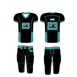 Uniformes de fútbol americano hechos de poliéster Ropa deportiva Conjuntos de uniformes de fútbol americano Camiseta de fútbol americano - Product Image 3