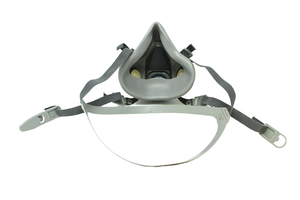 Masque respiratoire demi-visage réutilisable 3M 6200 en TPE avec ajustement confortable pour la protection contre les particules et les gaz - Product Image 3