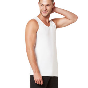 Camiseta de entrenamiento de gimnasio de verano para hombre, camiseta sin mangas atlética de nuevo estilo, Camiseta de punto de algodón para culturismo, entrenamiento físico de talla grande - Product Image 5