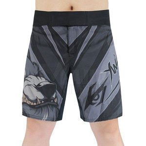 Nuevo diseño Tamaños personalizados Pantalones cortos de lucha MMA para hombres Ropa de artes marciales de algodón para boxeo Muay Thai - Product Image 2