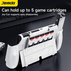 Funda protectora de una pieza Jemdo para <span class=keywords><strong>Nintendo</strong></span>, para Switch, versión OLED, modelos NS2, a prueba de polvo con ranura para tarjetas, accesorio de juego - Product Image 2