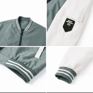 Uniforme de baseball coupe-vent pour hommes, veste de cyclisme à la mode, fermeture à glissière, décontracté, épaisseur standard, manches longues, M-5XL - Product Image 4