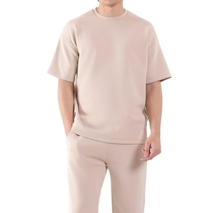 เสื้อผ้าไซส์ใหญ่ขายส่งราคาถูก เสื้อยืดทรงยาวหลวมโอเวอร์ไซส์ แขนสั้น ผ้าคอตตอนเจอร์ซีย์ 300 กรัม หนานุ่ม - Product Image 1