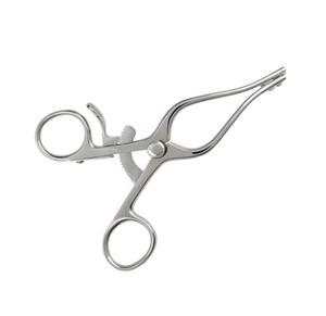 Mollison-Retractor curvado de retención automática, tamaño de niño con 2 en 2 dientes, hecho de acero inoxidable - Product Image 1