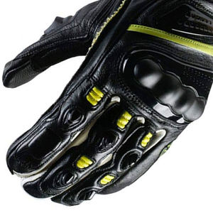 Gants de course de moto en cuir véritable sur mesure de haute qualité respirant nouveau style vêtements d'équitation - Product Image 6