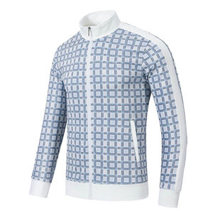 Survêtement décontracté à capuche pour homme à bas prix, imprimé, respirant, coupe-vent, pour l'entraînement sportif d'hiver, jogging, 100% coton - Product Image 2