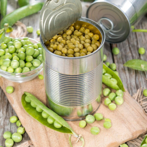 Fournisseur de produits horeca pour les restaurants d'hôtels, pois verts en conserve prêts à consommer, qualité supérieure, vente en gros pour les distributeurs de services alimentaires dans le monde entier - Product Image 1