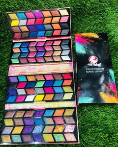 ชุดเครื่องสำอาง4พับได้100 + สีสำหรับเจ้าสาวปาร์ตี้และ6112สวยงามทุกวัน - Product Image 4
