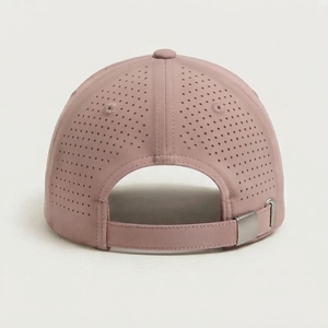 Casquette de baseball perforée 5 panneaux réglable, chapeau de sport respirant et léger, style camionneur pour l'extérieur, logo personnalisé, vente en gros OEM - Product Image 3