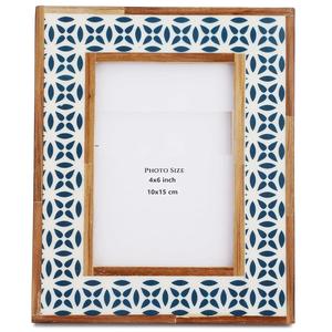 Cadre photo en résine artisanal avec incrustation d'impression artistique Peinture photo Décoration murale décorative - Product Image 3