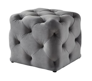 Taburete de pie a la moda, otomana de tela suave para decoración del hogar, precio al por mayor, procedente del distribuidor de muebles indios, gran oferta - Product Image 6