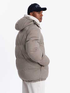 2025 rembourré bulle de haute qualité concepteur polyester noir manteau bouffée hiver OEM Logo personnalisé hommes chaud bouffant veste - Product Image 6