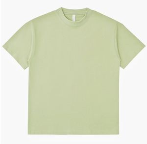 T-shirt personnalisé pour homme 100% coton de luxe - épaules larges T-shirt à col rond côtelé de haute qualité et lourd pour homme FINER - Product Image 6