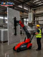 Nouvel équipement de levage de verre à batterie de 600 kg avec télécommande électrique pour la construction et la vitrerie