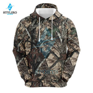 Sudadera con Capucha Personalizada para Hombre, 100% Poliéster, Estilo Vintage Digital, para Invierno, de Alta Calidad, para Caza al Aire Libre, Tejido de Forro Polar - Product Image 5