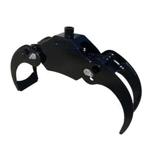 מחפר בוסוורת' עם כף הריסה, גרפל הידראולי לעצים, מנוף לעצים - Product Image 3