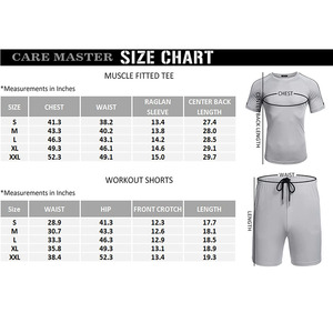 Vêtements décontractés 2 pièces Shorts pour hommes et femmes T-shirts en jersey de coton - Product Image 6