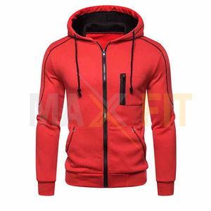 Customized Good Quality Wholesale <b>Men's</b> 100% Polyester Custom Your Own Design Logo <b>Hoodie</b> for Adults by MAXFIT ENTERPRISES - Product Image 5