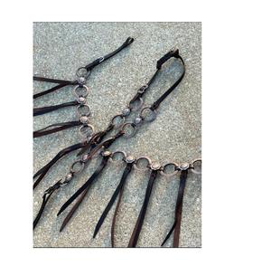 Fourniture directe en usine ensemble de clous en cuir occidental personnalisé sculpté à la main Design floral pour l'équitation à vendre - Product Image 3