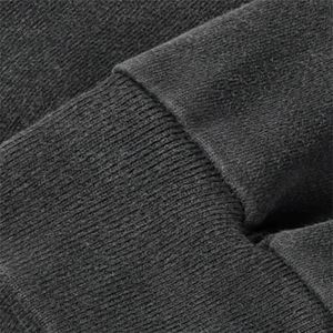 เสื้อยืดแขนยาวยูนิเซ็กซ์ ผ้าฝ้าย 100% ทรงโอเวอร์ไซส์ ปักโลโก้ กระดุมติด คอโอเวอร์ไซส์ สไตล์ลำลอง ลายเพชร สำหรับฤดูหนาว - Product Image 6