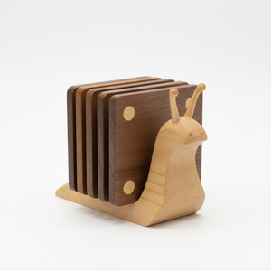 แผ่นรองแก้วไม้ทรงสี่เหลี่ยมคลาสสิกคุณภาพพรีเมียม |   แผ่นรองแก้วไม้เนื้อแข็งทำมือ หนา 5 มม. |   อุปกรณ์เครื่องดื่มสไตล์ชนบทที่เป็นมิตรกับสิ่งแวดล้อม AZ - Product Image 4