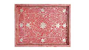 ถาดเสิร์ฟแบบฝังทำจากเรซินโบราณสำหรับตกแต่งเครื่องดื่มอาหารงานเลี้ยงอาหารเช้างานแต่งงาน - Product Image 2