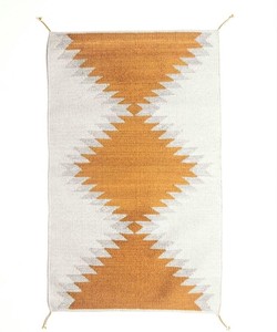 Alfombra Kilim de algodón hecha a mano con borlas, técnica Jacquard, patrón a cuadros para el hogar, sala de estar, alfombrillas de baño, proveedor directo de India - Product Image 4