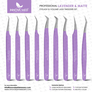 Pinces à cils de haute précision, outil de beauté professionnel pour l'application de cils volumineux et classiques, fournitures de salon - Product Image 6