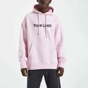 Haute qualité 100% coton blanc surdimensionné sweats à capuche sweats Street Wear respirant pas cher prix mode basiques hommes sweats à capuche - Product Image 5