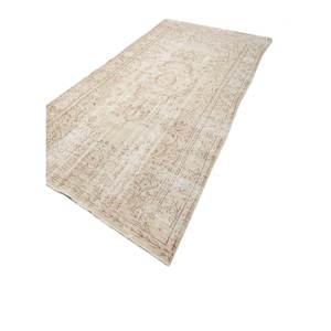 Tapis en laine noué à la main vintage ivoire Pae-1464(Fr) pour usage domestique - Product Image 2