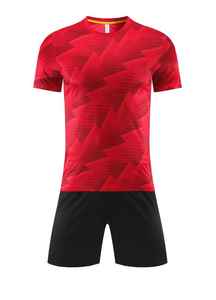 เสื้อฟุตบอลแบบสั่งตัดชุดเจอร์ซีย์สูทสำหรับเด็กผู้ชายชุดทีมฟุตบอลแบบซับลิเมชันเต็มตัวแห้งเร็วระบายอากาศได้พิมพ์ลาย - Product Image 4