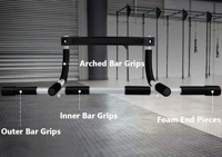 Barre de traction murale réglable pour fitness, équipement d'exercice à domicile, taille personnalisable, logo personnalisé, couleur personnalisée