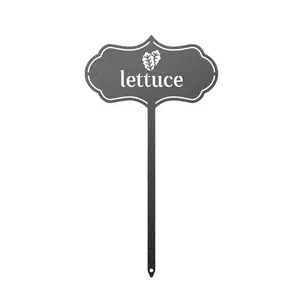Placa de nombre de lechuga para uso en jardín o etiqueta de nombre con acabado elegante en el último diseño con precios efectivos