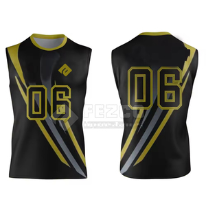 Ensembles de maillots de football 7 contre 7 de haute qualité respirants 2025 en polyester 100% personnalisés pour hommes - Product Image 5